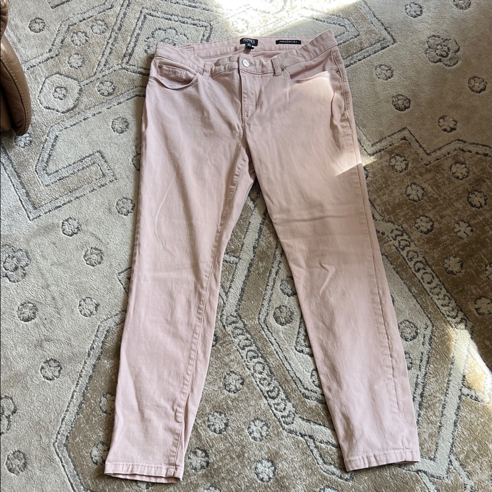 Jones New York Pale Pink Madison Skinny Ankle
